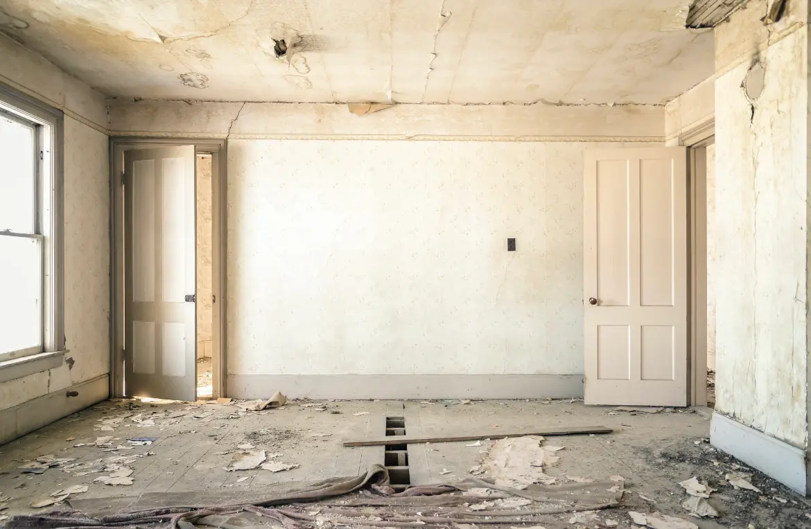 Waste disposal crew managing a cleanout project in Orland Hills